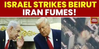 Breaking: Israel Strikes Hezbollah Stronghold In Beirut Ahead Of US-Iran Peace Deal