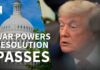 Senate approves a war powers resolution in a rebuke to Trump over Iran conflict
