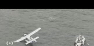 Seaplane makes hard landing in East River