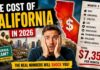 What It Really Costs to Live Comfortably in California During 2026