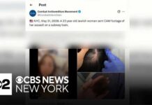Midtown Subway Horror: Elder Shoved Onto Tracks Video shows Jewish woman attacked on NYC subway train