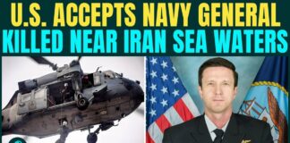U.S. Navy CONFIRMS General Killed Near Iran Sea, Search Ends After 14,000-Square-Mile Hunt